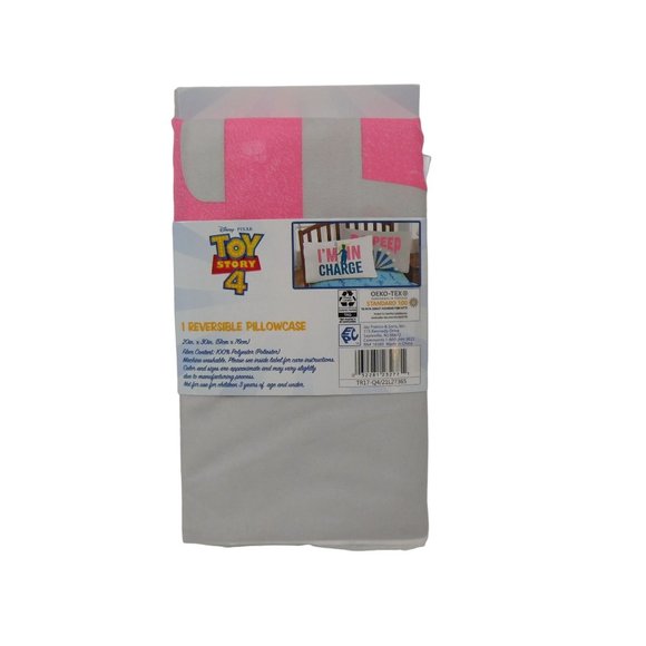 Disney Pixar Toy Story 4 Bo Peep Reversible Standard 20 x 30 Pillowcase - Picture 3 of 3